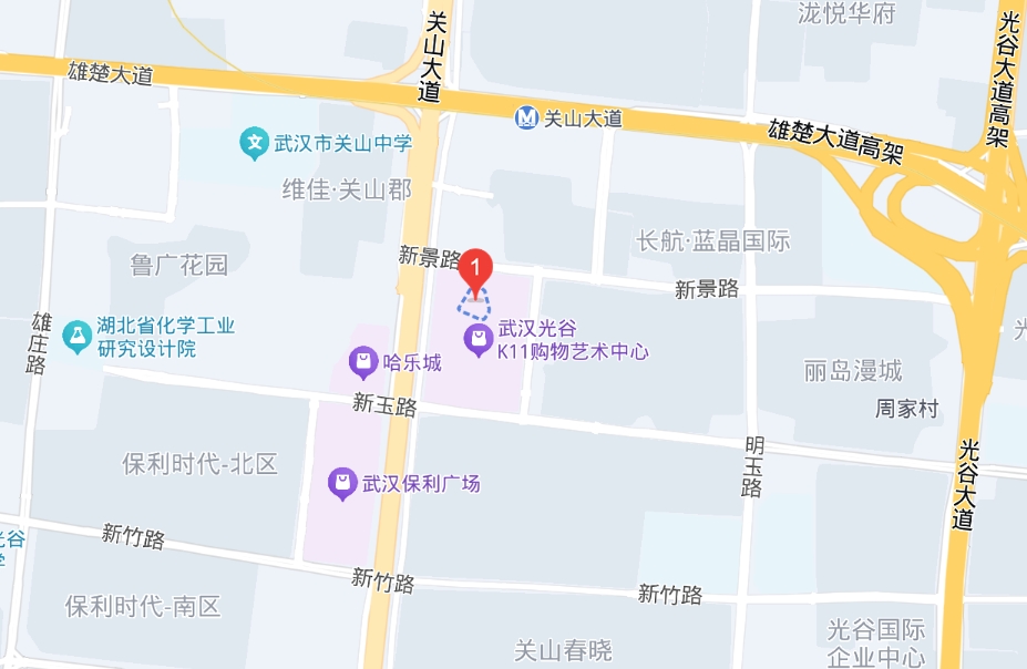 武汉总部地图